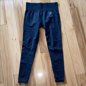 Black seamless gymshark leggings